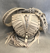 White Rose Quarts Hand Crafted Genuine Leather Belt Bag